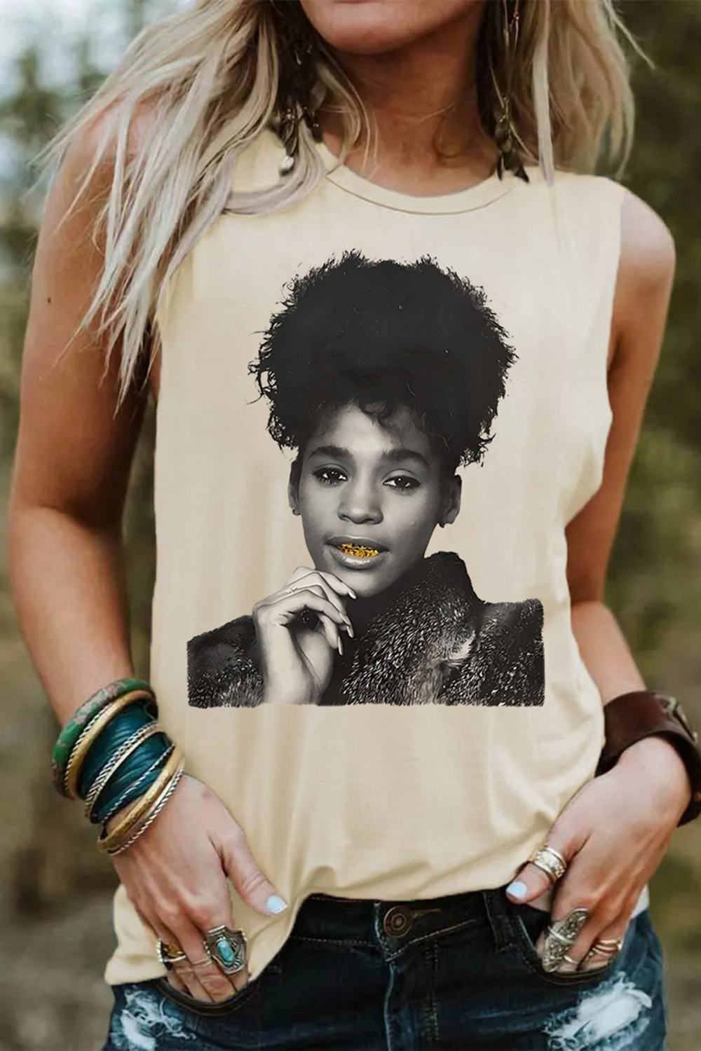 Whitney Houston Legacy Of Love Tank Tee For Women