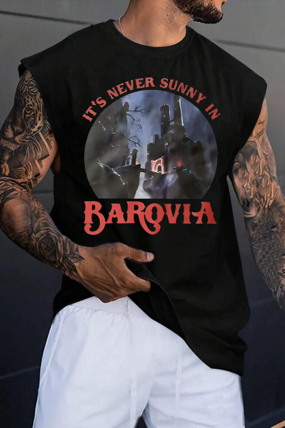Dungeons and Dragons Barovia Tank Tee For Men