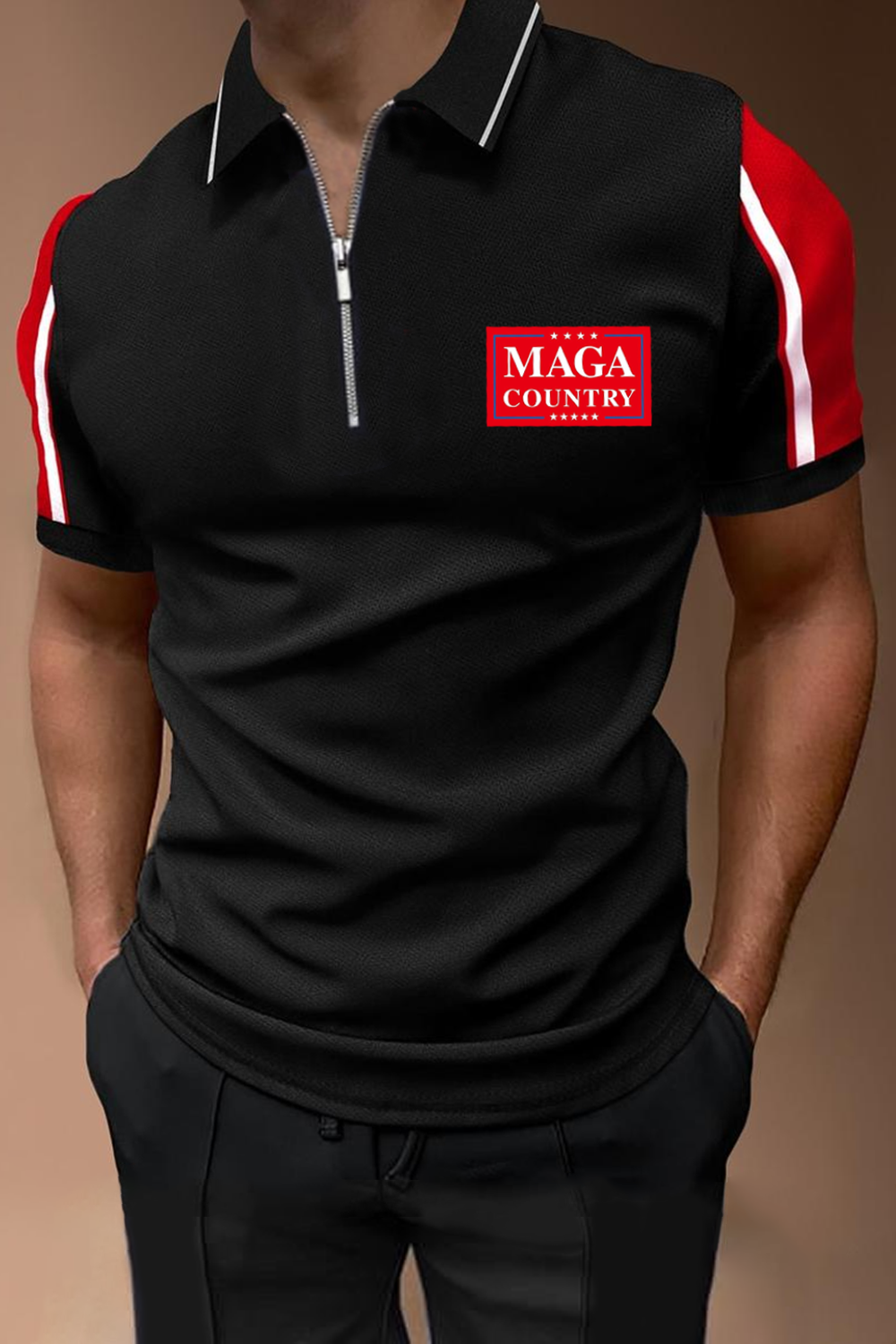Maga Printed Polo Shirt For Men