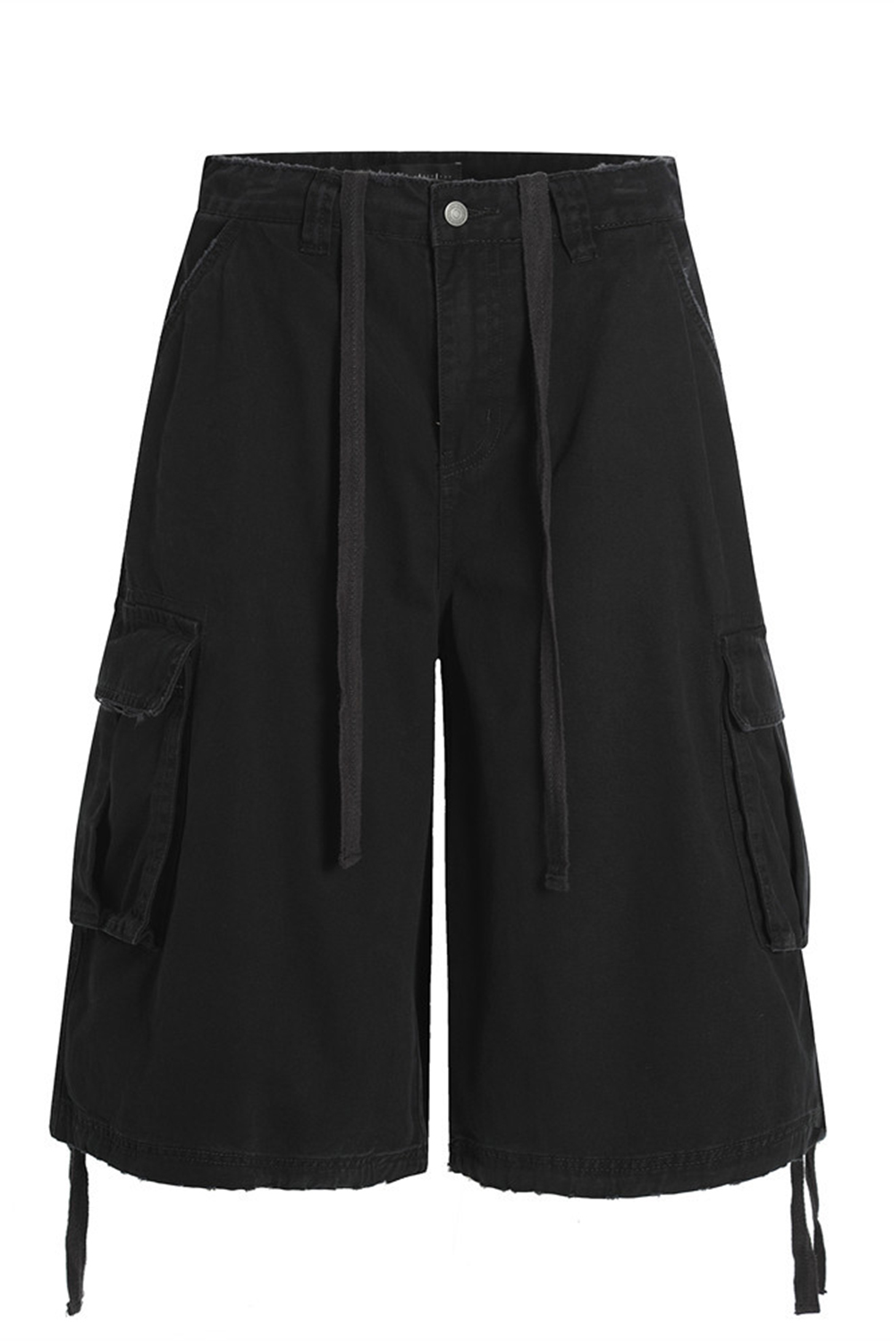 Cargo Shorts Loose Men Knee-Length