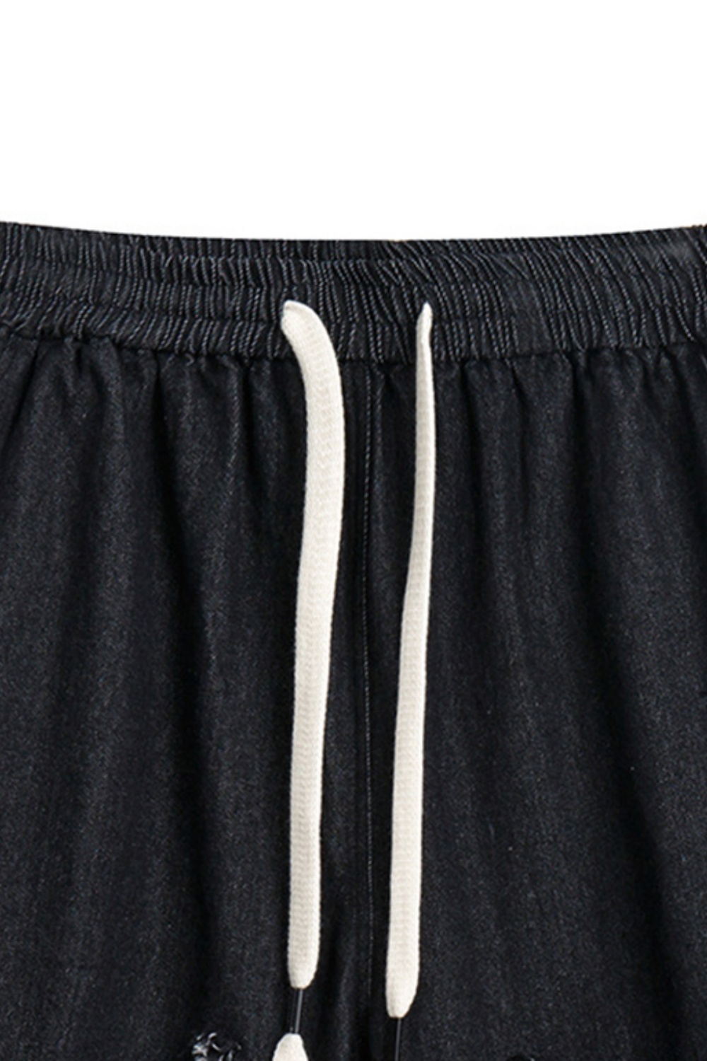 Wash Denim Cargo Shorts Flash Loose Men Knee Shorts