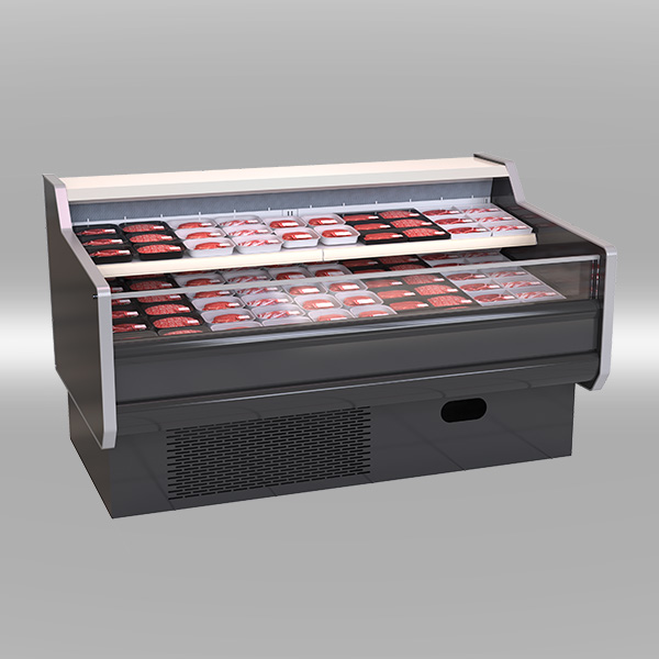 MINI STYLE TWO LAYERS FRESH MEAT SERVE-OVER COUNTER