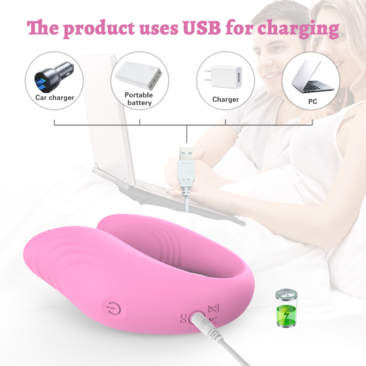 Remote Control vibrator for Anal and Clitoral Stimulation, Sex Toy for Women and Couples, Full silicone Panty Vibrating Butt Plug and 10 Vibration Modes for Pleasure at Both Ends