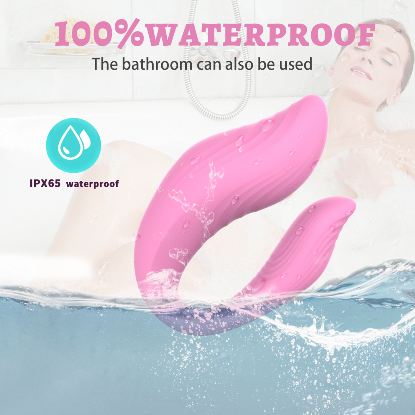 Remote Control vibrator for Anal and Clitoral Stimulation, Sex Toy for Women and Couples, Full silicone Panty Vibrating Butt Plug and 10 Vibration Modes for Pleasure at Both Ends