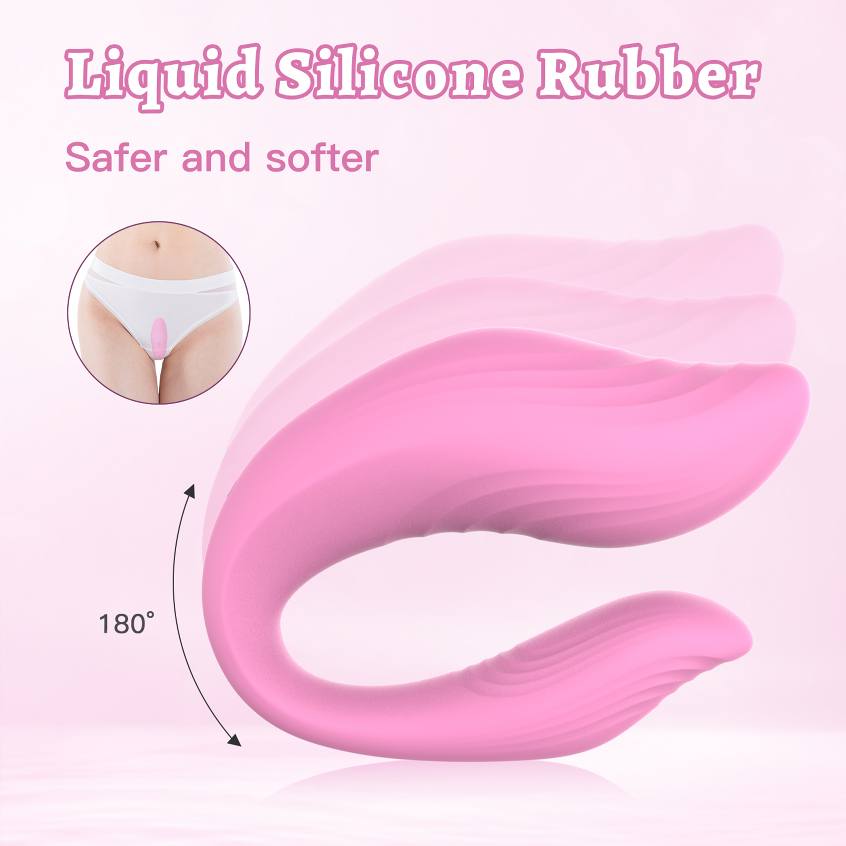 Remote Control vibrator for Anal and Clitoral Stimulation, Sex Toy for Women and Couples, Full silicone Panty Vibrating Butt Plug and 10 Vibration Modes for Pleasure at Both Ends