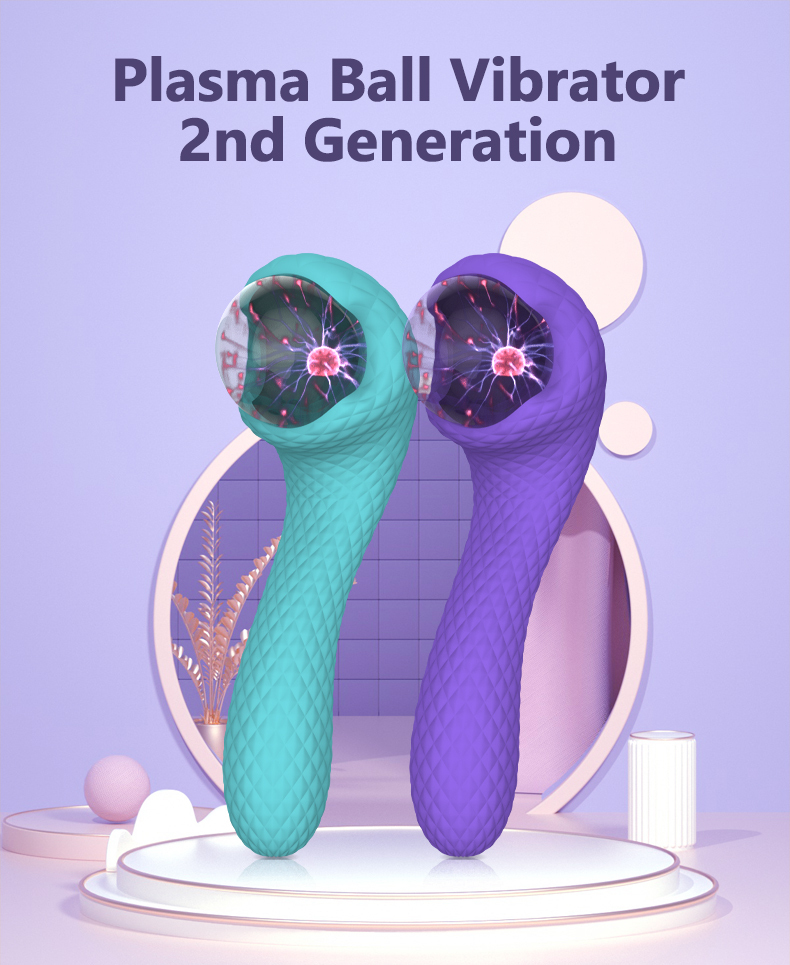 Flashing Vibrator Female Insertion Massage Sex Toys G-spot Vibration C