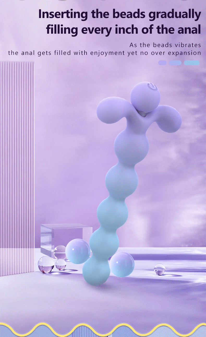 Bead Separation Teaser Anal vibrator female masturbator sex toys