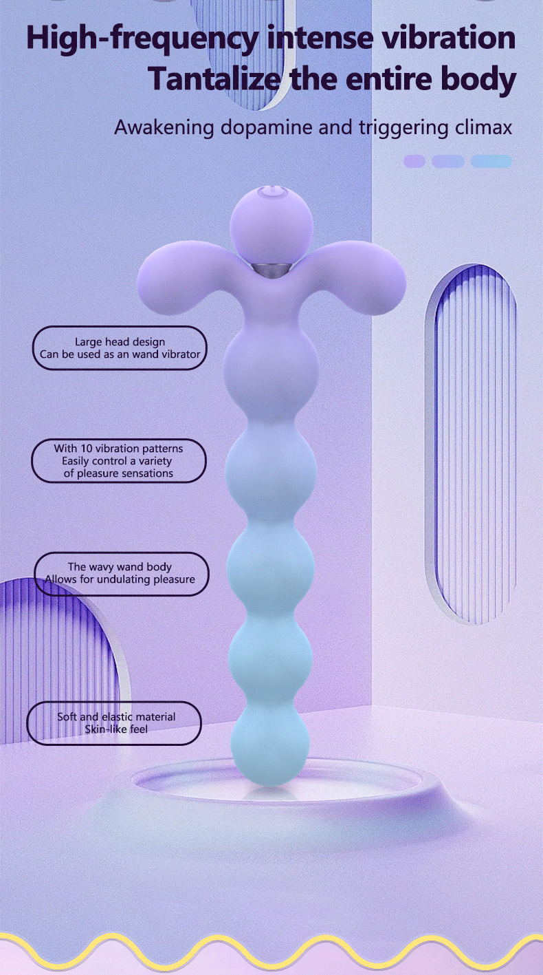 Bead Separation Teaser Anal vibrator female masturbator sex toys