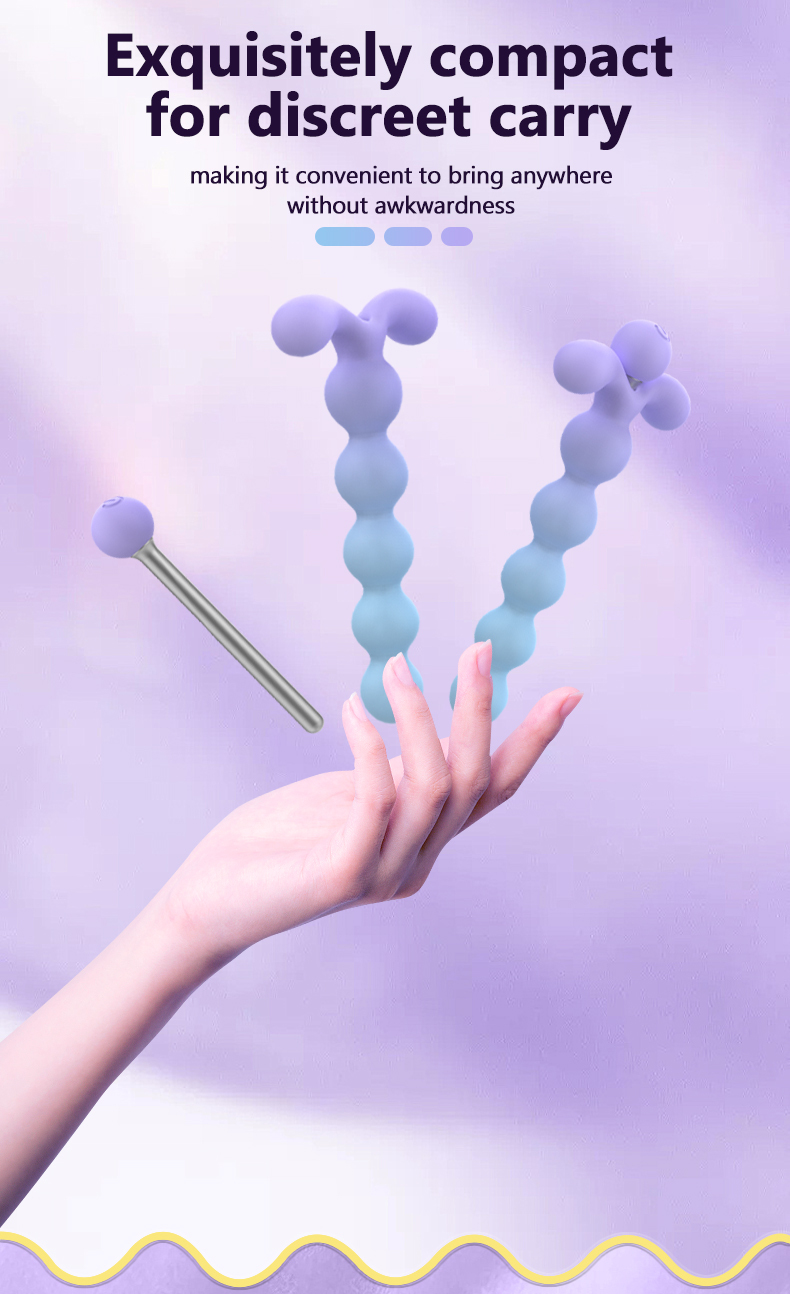 Bead Separation Teaser Anal vibrator female masturbator sex toys
