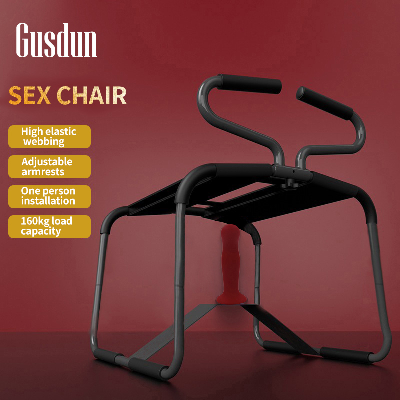 Sex Position Enhancer BDSM Chair- 350bls Large Capacity for Couples, Keep Stability, No Tools Needs to Installation Enjoy Sex Life, Sex Furniture Chair with Adjustable Handrail, Love Toys, Games for Lovers