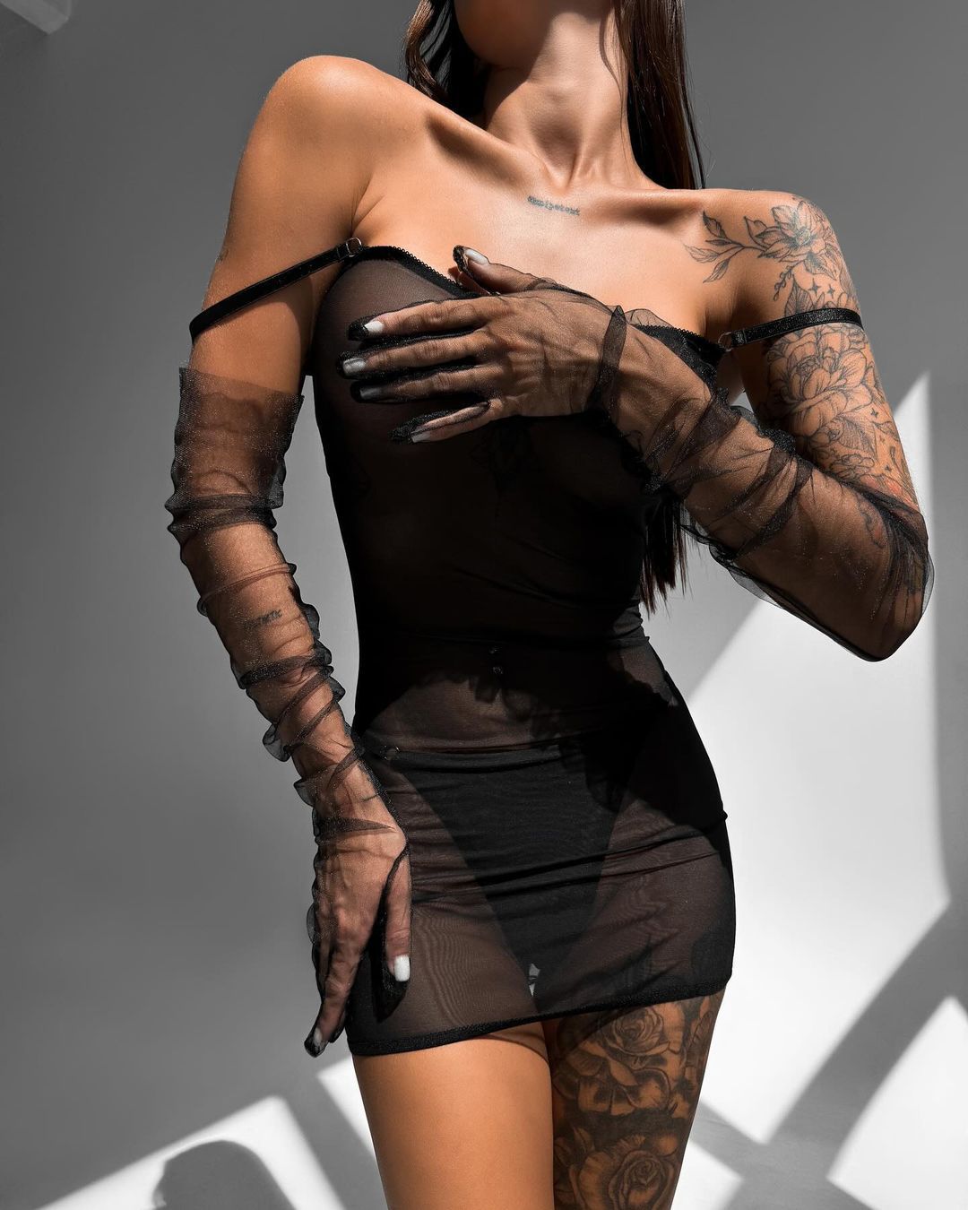 European and American sexy hip bow dress with cross-straps and hollow backless temptation sexy lingerie set