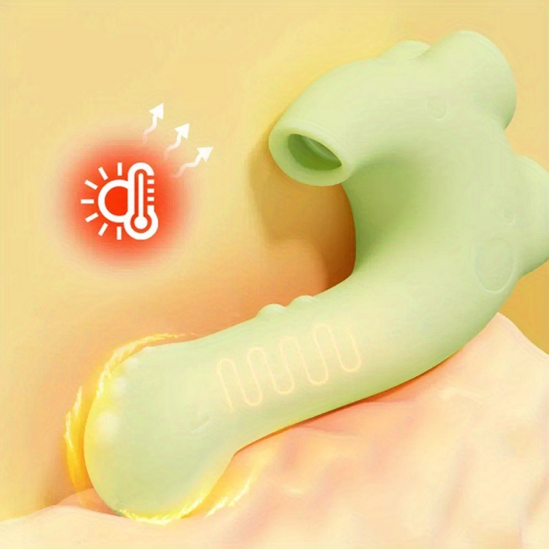 Female dinosaur double-headed vibrating massage stick sucking jumping egg toys wholesale adult sex toys dormitory