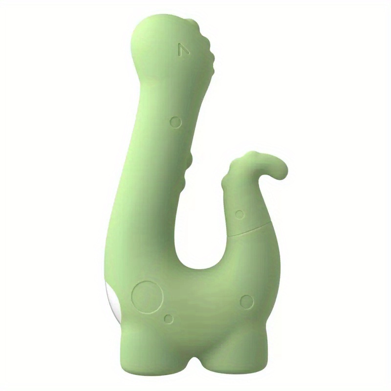 Female dinosaur double-headed vibrating massage stick sucking jumping