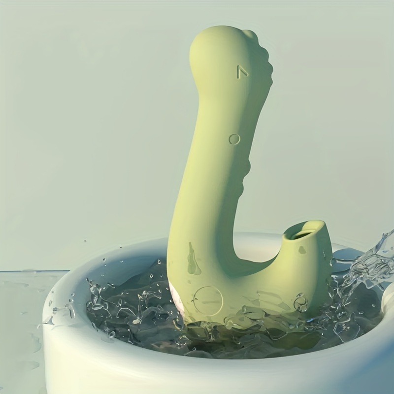Female dinosaur double-headed vibrating massage stick sucking jumping egg toys wholesale adult sex toys dormitory