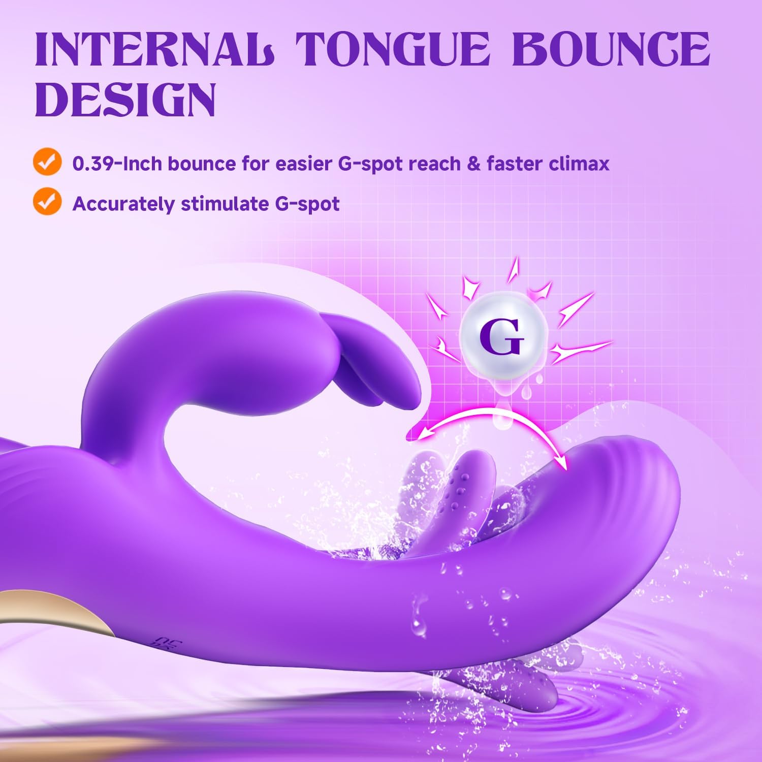 Vibrator Sex Toys for Women - 4IN1 Rabbit Vibrators Adult Toys with 7 Flapping & Vibrating & Tapping Modes, New APP G Spot Anal Thrusting Dildo, Clitoral Vibrater for Female Couples Rose Sex Toy Games