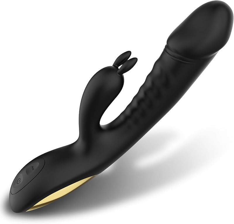 Rabbit Vibrators Adult Toy for Women - Vibrater Sexual Pleasure Tools for Women Couple Sex Toys for Female Vibrator Dildo Adult Sex Toys Nipple Anal Stimulator with 10 Vibrations Sex Swing