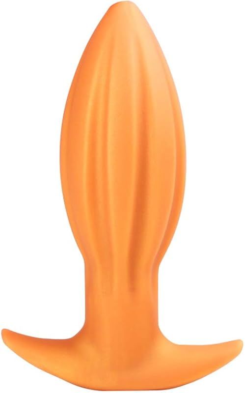 Ultra-soft anal plug flexible liquid prostate massage