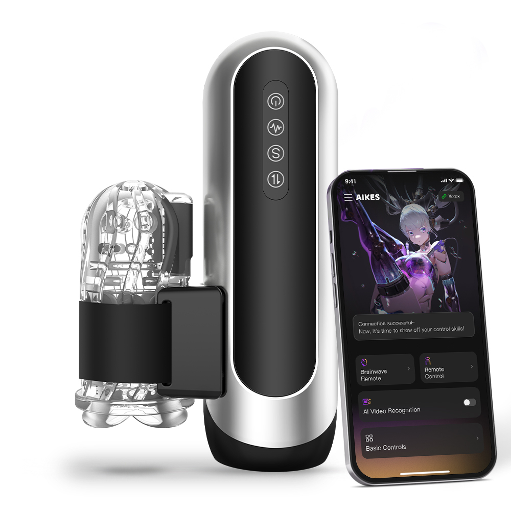 Male Sex Toys Penis Pump - App Controlled Pocket Vagina Male Masturbator Pocket Vagina, Meat Light, Upgraded Vacuum Pump, 12 Vibration Modes and 6 Telescopic Modes Sucking and Licking Device