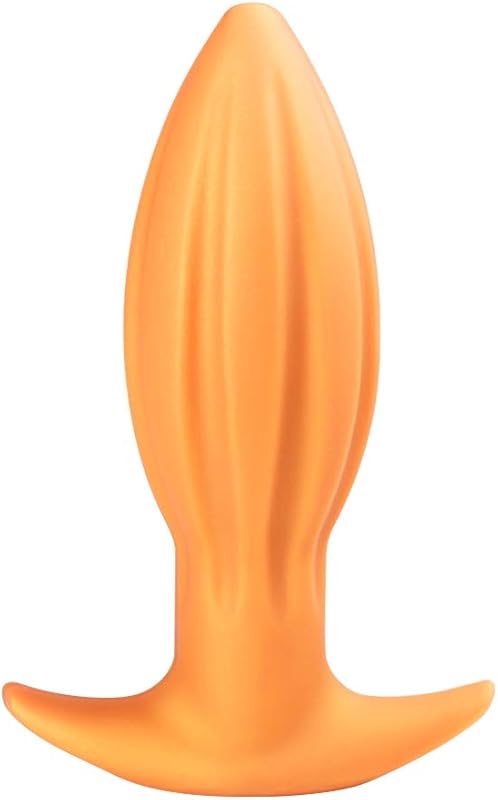 Ultra-soft anal plug flexible liquid prostate massage