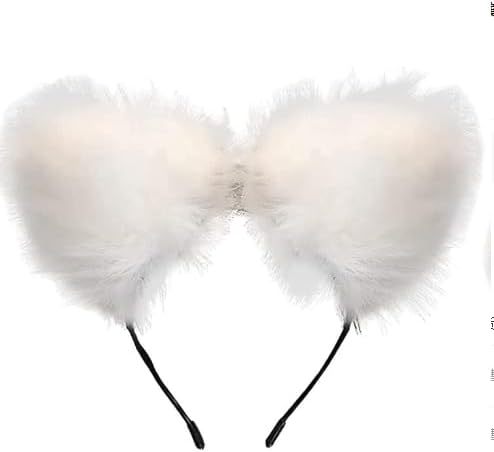 Cute dog, cat and fox ears headband