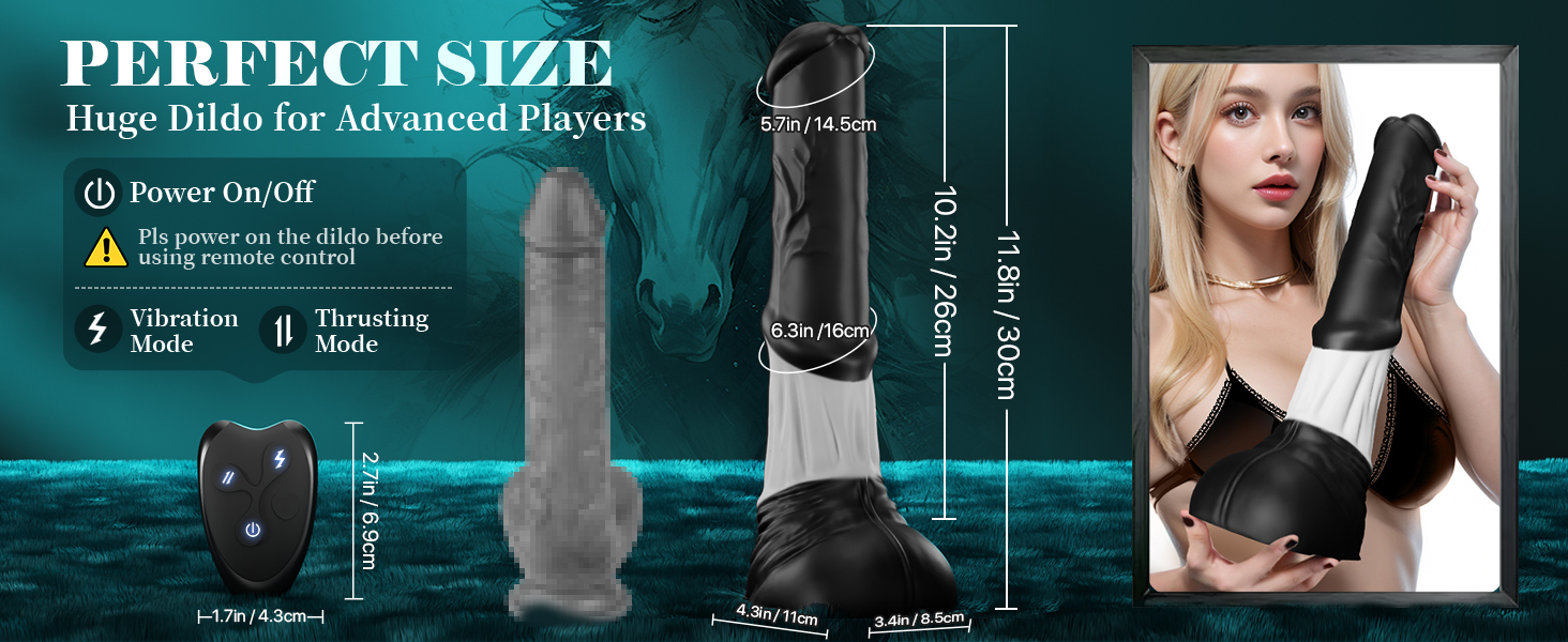 horse dildo thrusting dildo