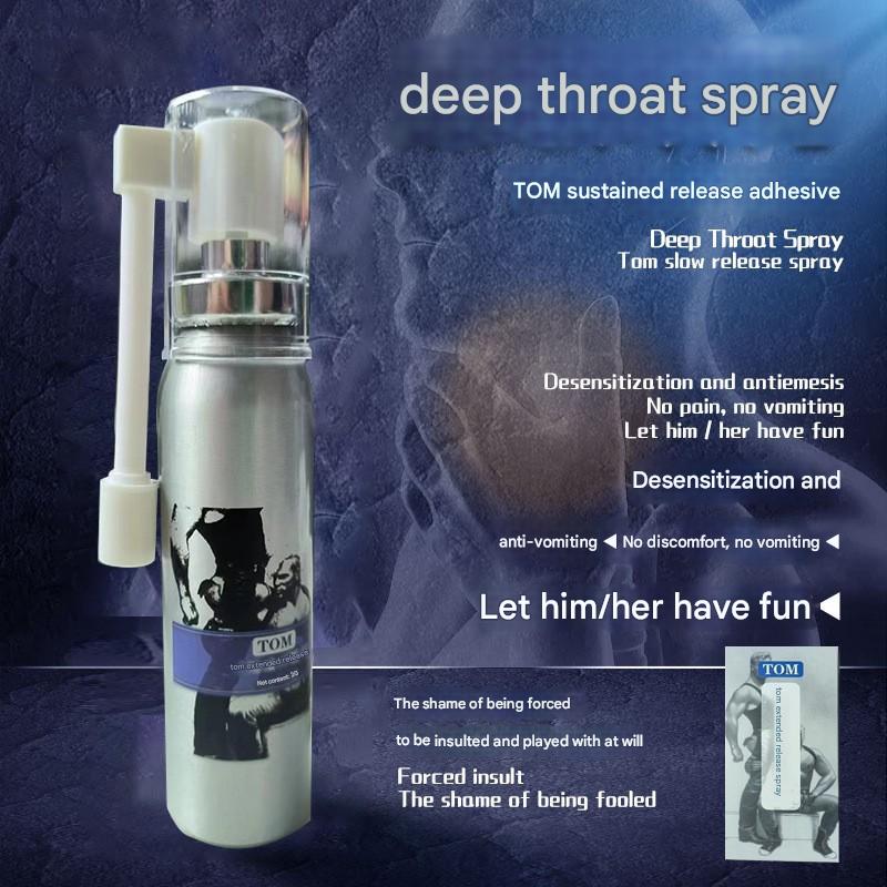 Deep throat squirt Deep throat spray, fun spray, oral desensitization, deep throat spray