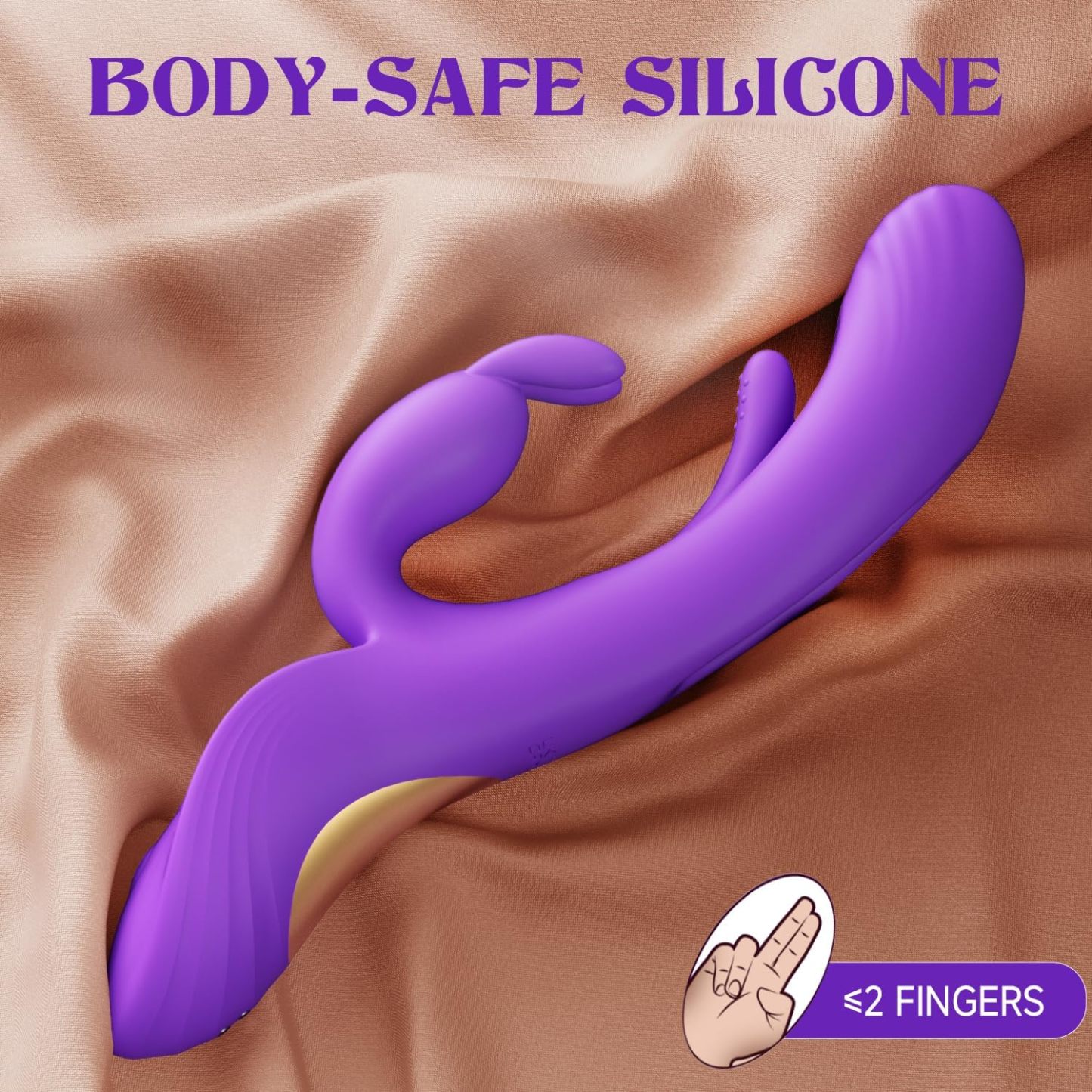 Vibrator Sex Toys for Women - 4IN1 Rabbit Vibrators Adult Toys with 7 Flapping & Vibrating & Tapping Modes, New APP G Spot Anal Thrusting Dildo, Clitoral Vibrater for Female Couples Rose Sex Toy Games