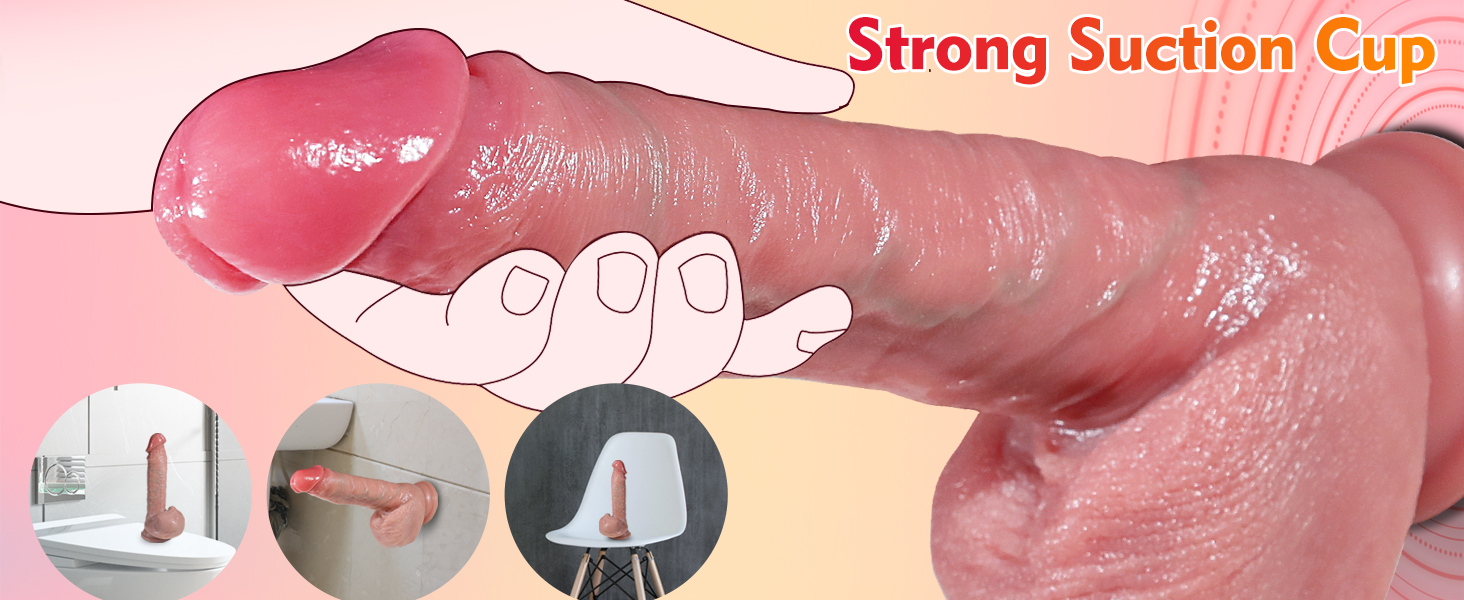 electric veins and vivi textured balls retractable Heated dildo