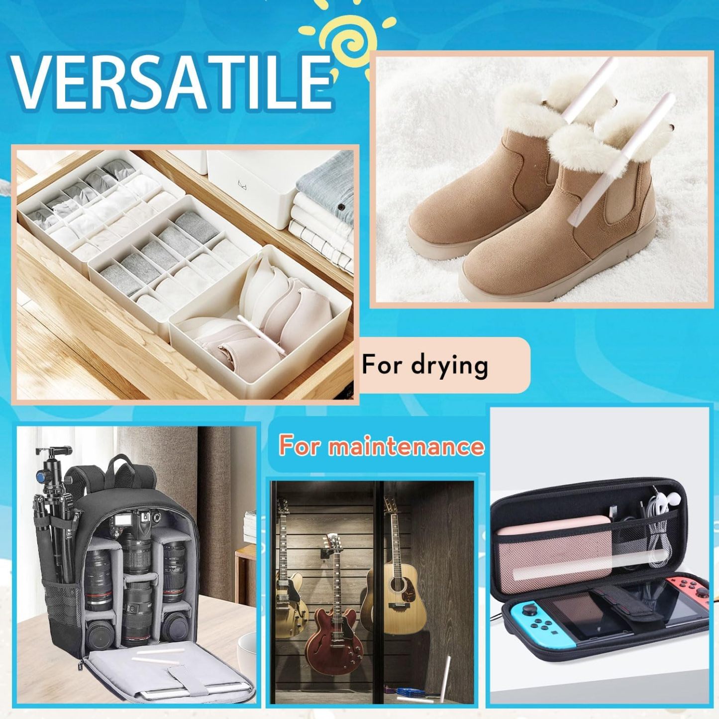2Pcs Drying Sticks for Male Masturbator, Unbreakable Drying Rod for Sex Dolls Pocket Pussy, Reusable Water Absorption Rod Sex Toy Accessories for Male Adult Sex Toys