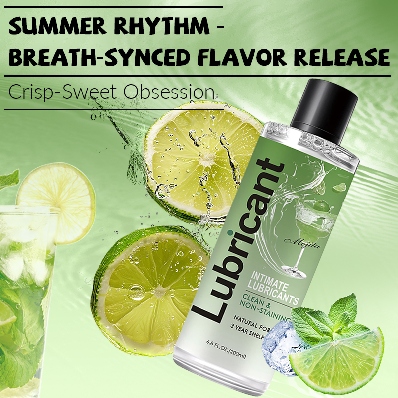 Mojito flavor 1 bottle Adult products packaging lubricant female private parts care lubricant
