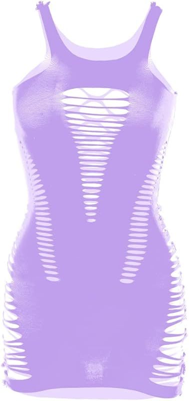 Women's babydoll hollow fishnet underwear
