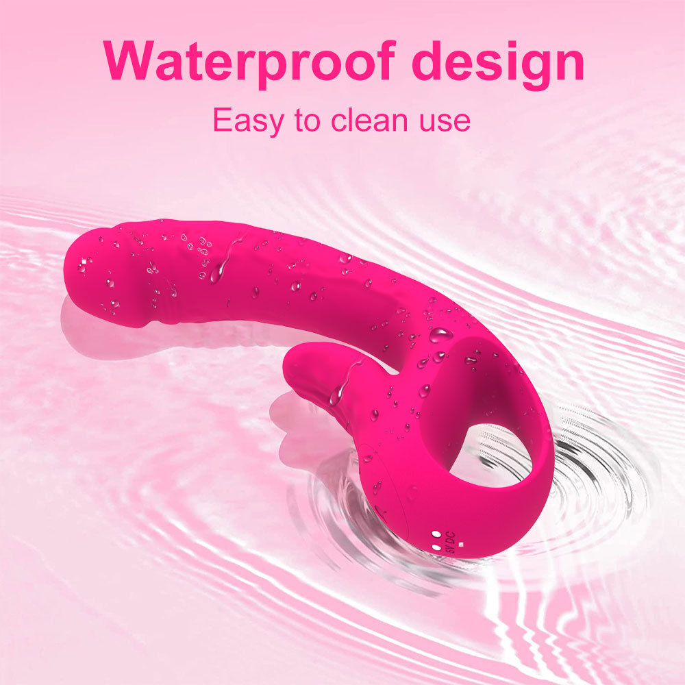 Double head dual shock masturbator