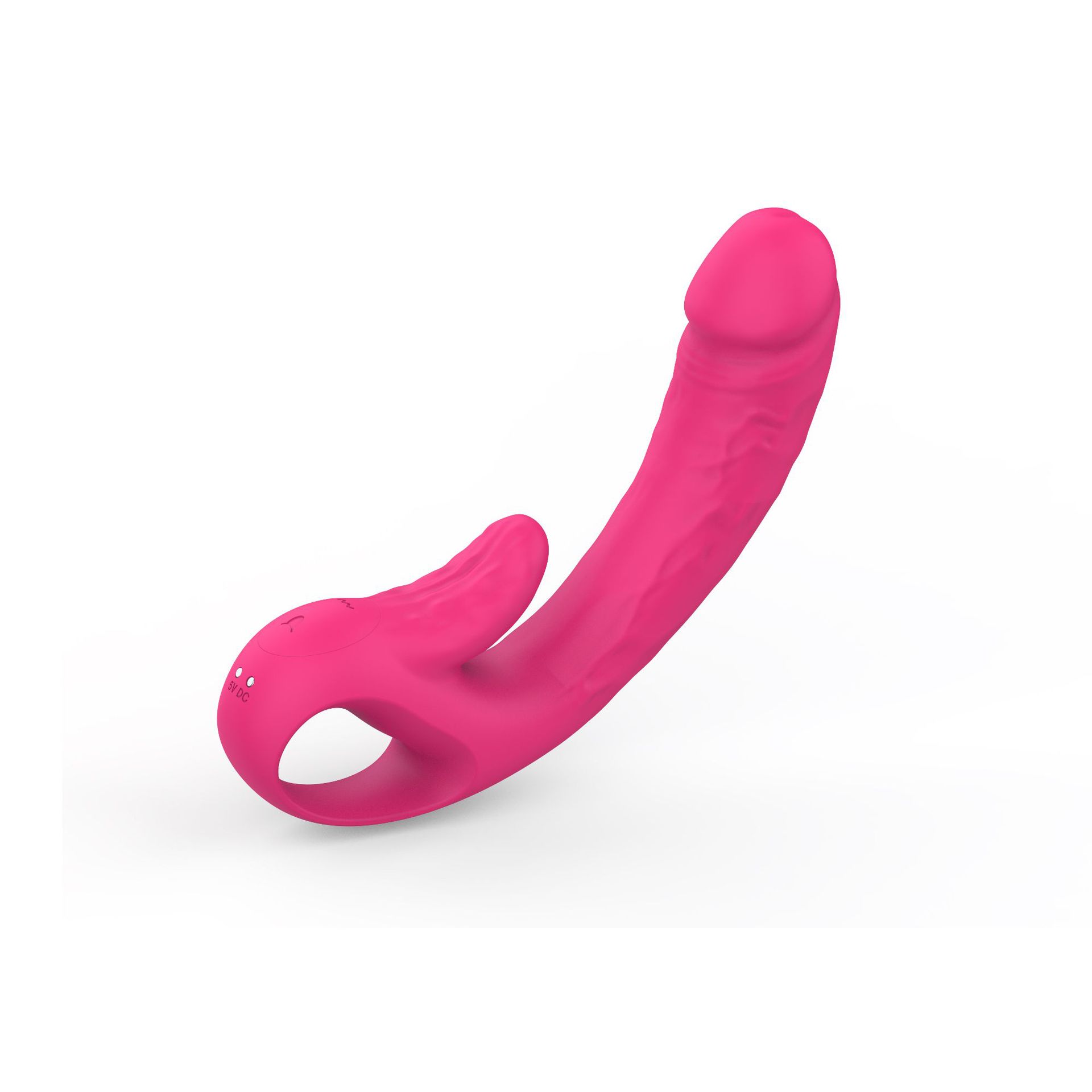 Double head dual shock masturbator