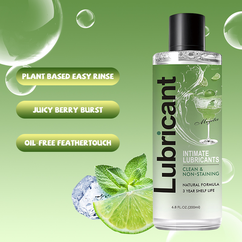 Mojito flavor 1 bottle Adult products packaging lubricant female private parts care lubricant