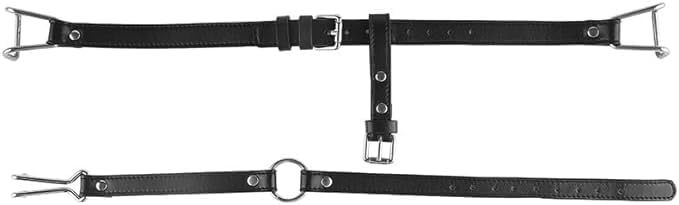Hook Claw Mouth Spreader & Nose Hook,Open Mouth Gag for Sex Fetish Restraints,BDSM Adjustable Slave Harness Sex Toy for Men and Women