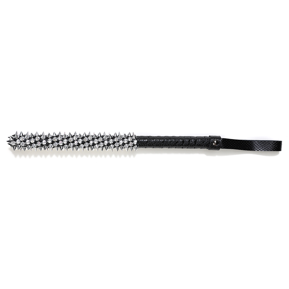 Punk Set Sex Spanking Paddle Whip PU Leather Sex Whip Adult SM Tool Flirting Restraint Bondage Adult Sex Toys for Couples Adult BDSM Role Playing Sex Whip Sex Whip Adult Sex Toys (Black)