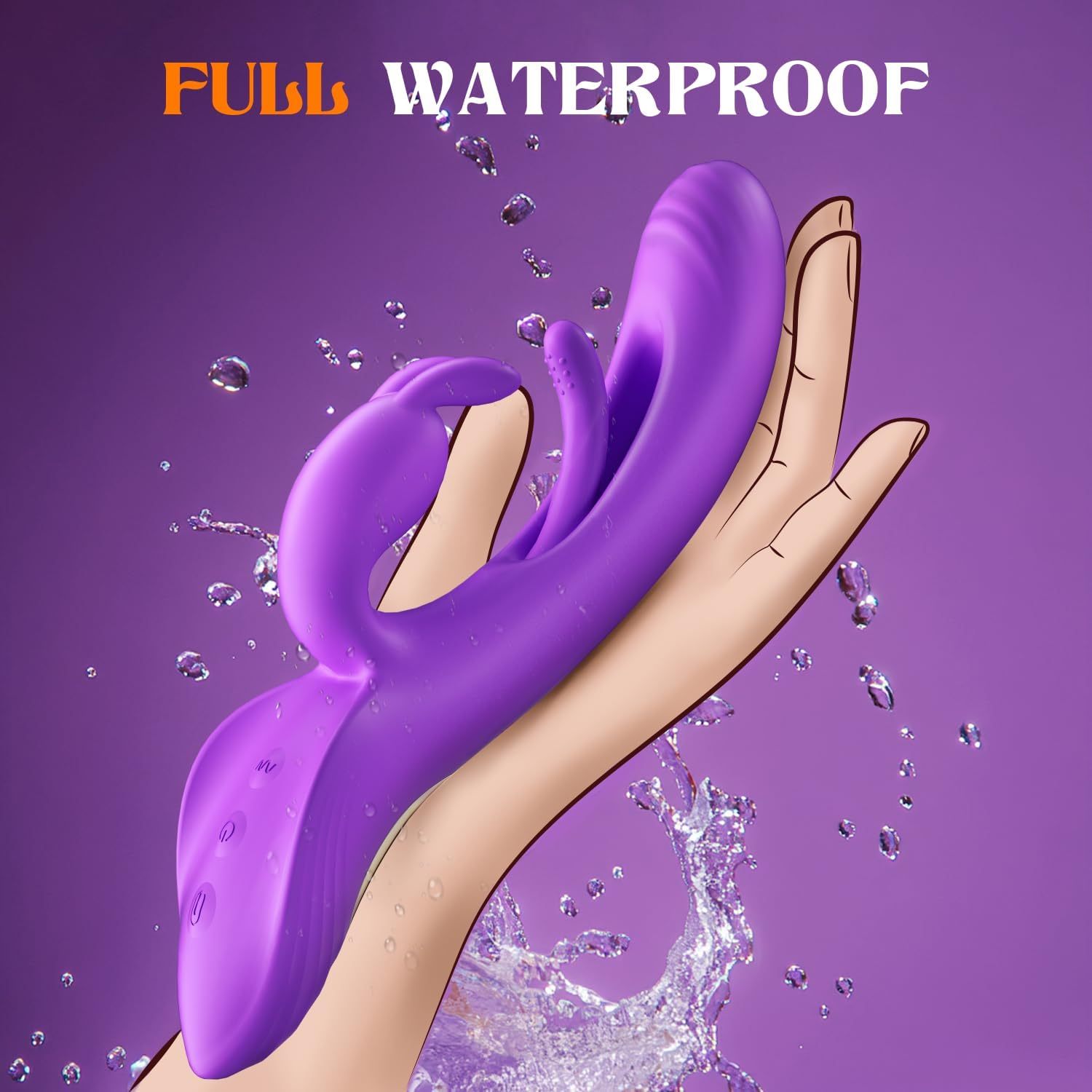 Vibrator Sex Toys for Women - 4IN1 Rabbit Vibrators Adult Toys with 7 Flapping & Vibrating & Tapping Modes, New APP G Spot Anal Thrusting Dildo, Clitoral Vibrater for Female Couples Rose Sex Toy Games