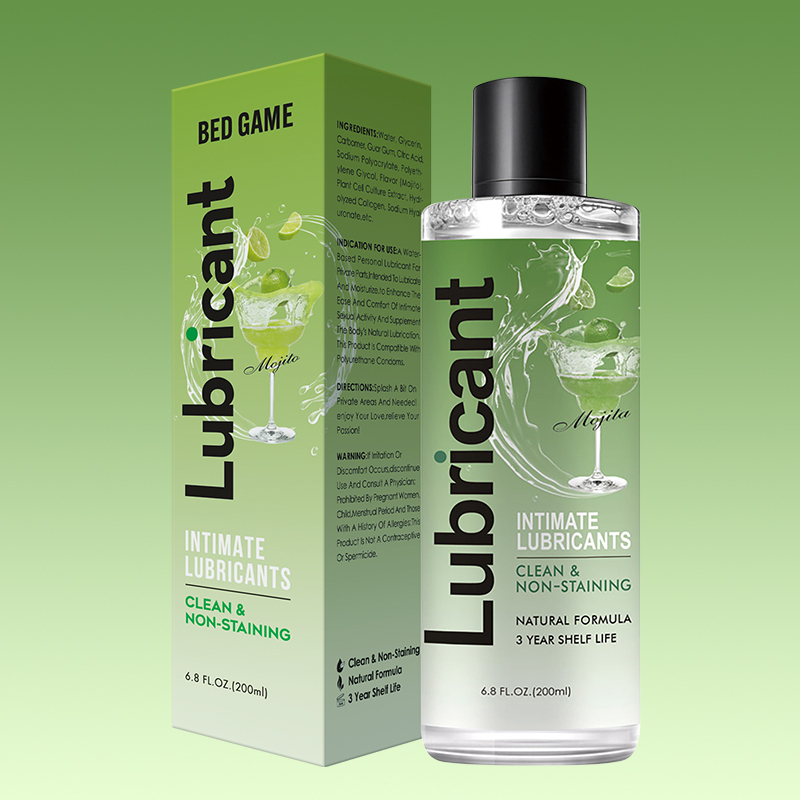 Mojito flavor 1 bottle Adult products packaging lubricant female private parts care lubricant