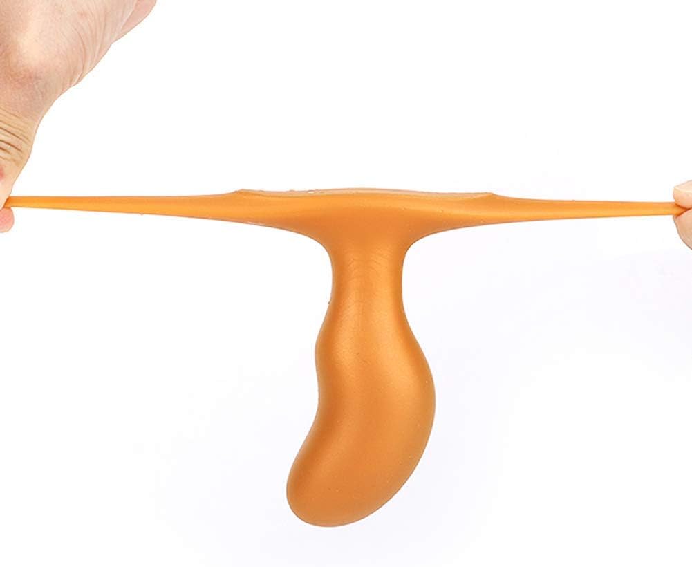 Super Soft Anal Plug, Sex Factory Flexible Liquid Silicone Butt Plug Prostate Massage G-spot Dildo Anal Trainer Kit for Beginner Advanced Players
