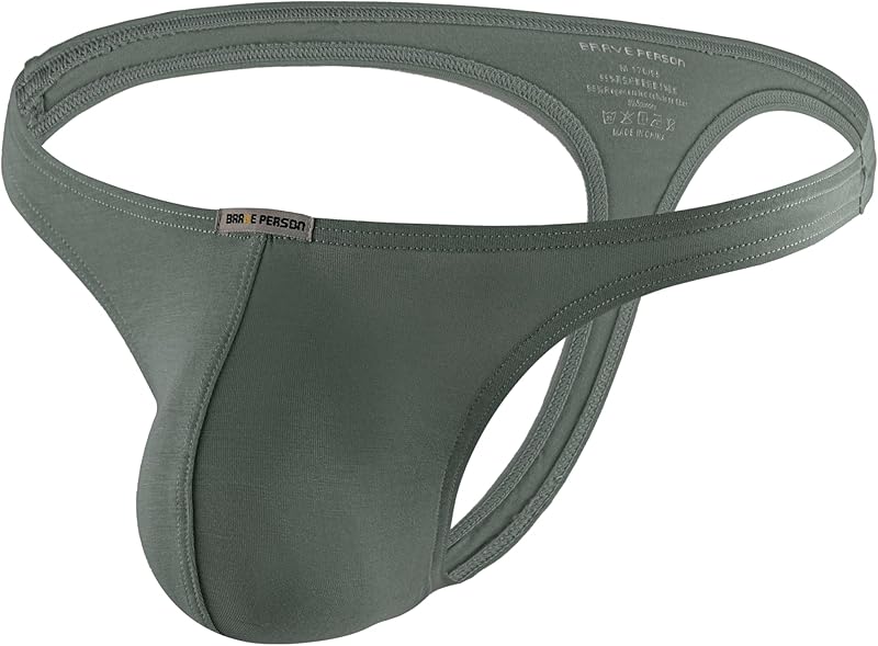 MuscleMate Men's Thong G-String Underwear, Men's Hot Thong G-String Brief Underwear, Stretch and All-day Comfort.
