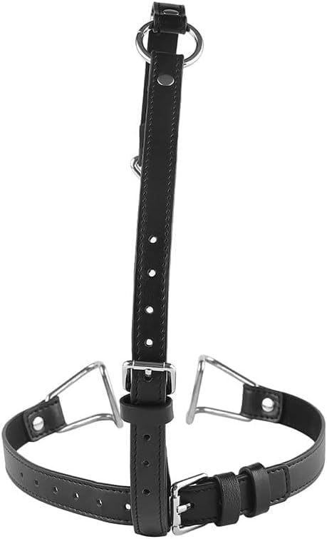 Hook Claw Mouth Spreader & Nose Hook,Open Mouth Gag for Sex Fetish Restraints,BDSM Adjustable Slave Harness Sex Toy for Men and Women