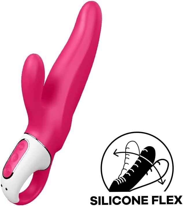 Mr. Rabbit Vibrator Sex Toy | Adult Toys for Women | Rabbit Vibrator with 2 Power Motors | Vibrating Sexual Pleasure Device | Stimulation Vibrators | Female Wellness Tools | Woman Sextoy