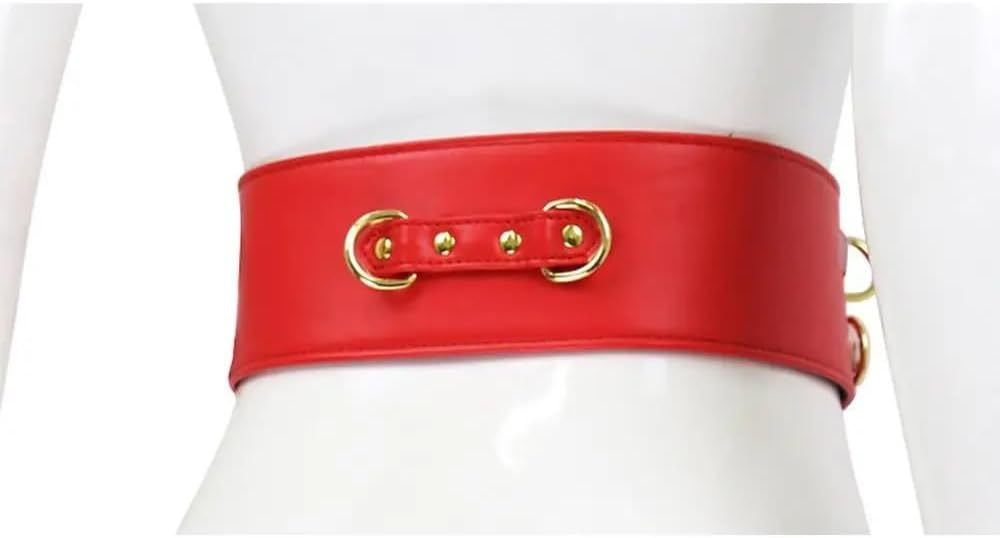 Hand Restraints and Waist Belt Fetish Bondage Sex Toys, Wrist Cuffs Adult Bondage Games Sex Toys Woman
