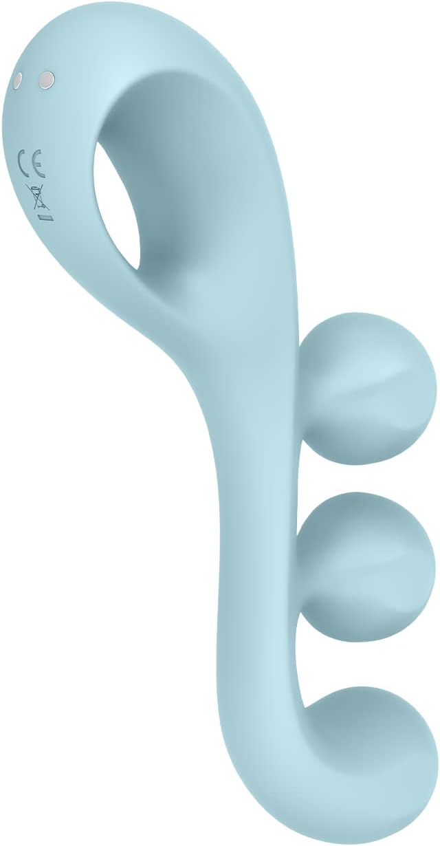 Tri Ball 2 Vibrator Sex Toy | Adult Toys for Women | Multi Vibrator with 10 Vibration Modes | Vibrating Sexual Pleasure Device | Stimulation Vibrators | Female Wellness Tools | Woman Sextoy