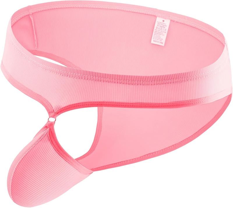 Men's Sexy Low-Rise Stretch Transparent Thong