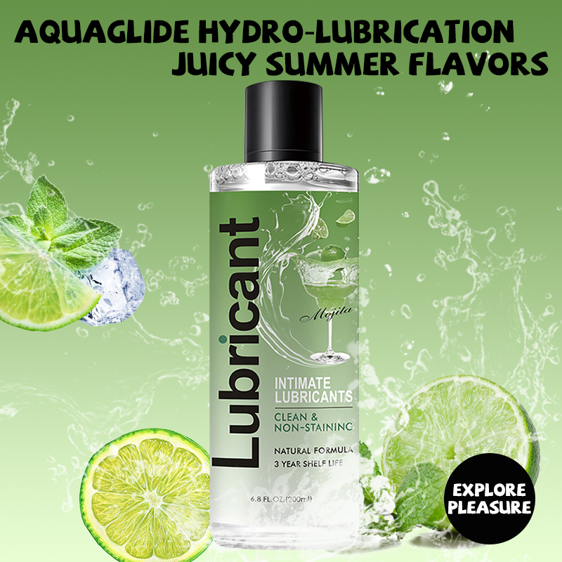 Mojito flavor 1 bottle Adult products packaging lubricant female private parts care lubricant