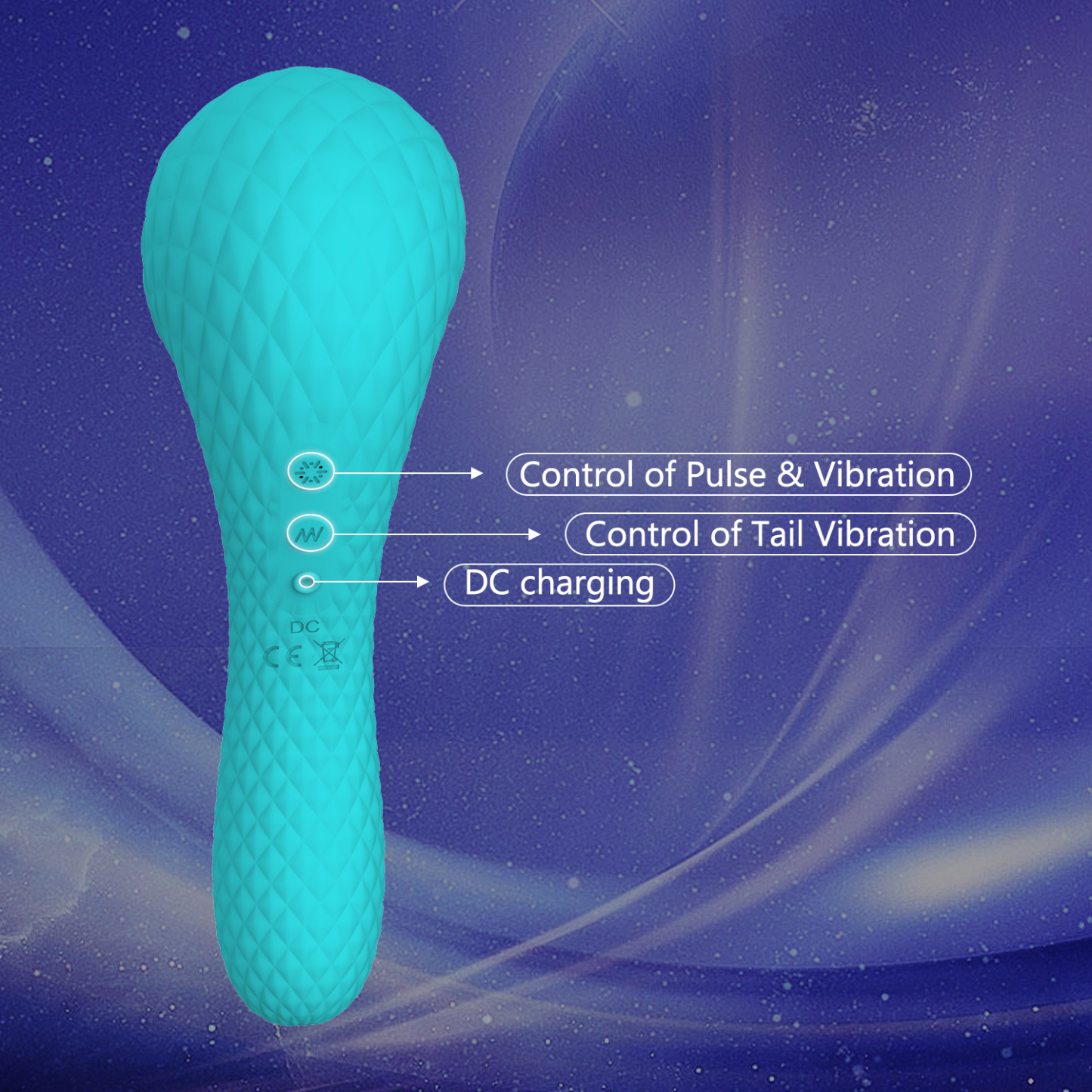 Flashing Vibrator Female Insertion Massage Sex Toys G-spot Vibration Couple Adult Sex Toy