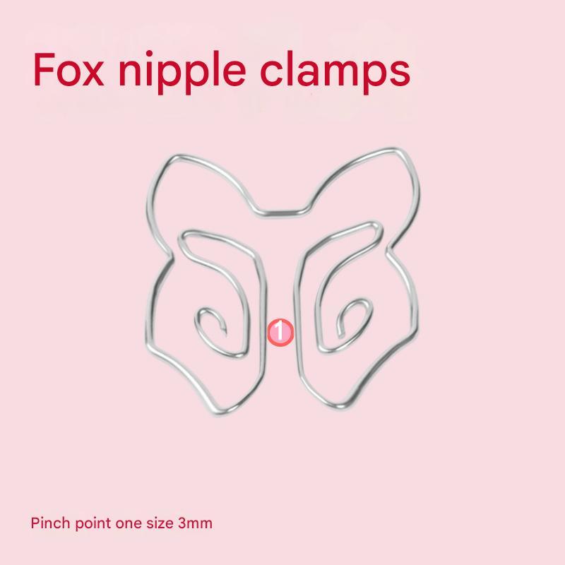 Cute pet coil nipple clamps for men and women nipple clamps for couple