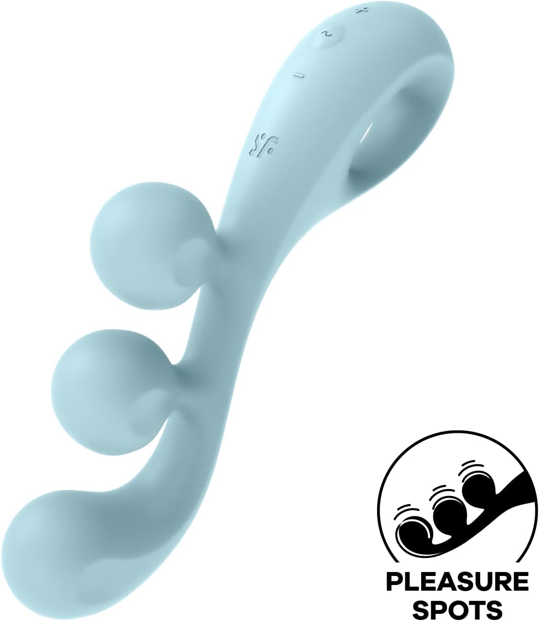 Tri Ball 2 Vibrator Sex Toy | Adult Toys for Women | Multi Vibrator with 10 Vibration Modes | Vibrating Sexual Pleasure Device | Stimulation Vibrators | Female Wellness Tools | Woman Sextoy