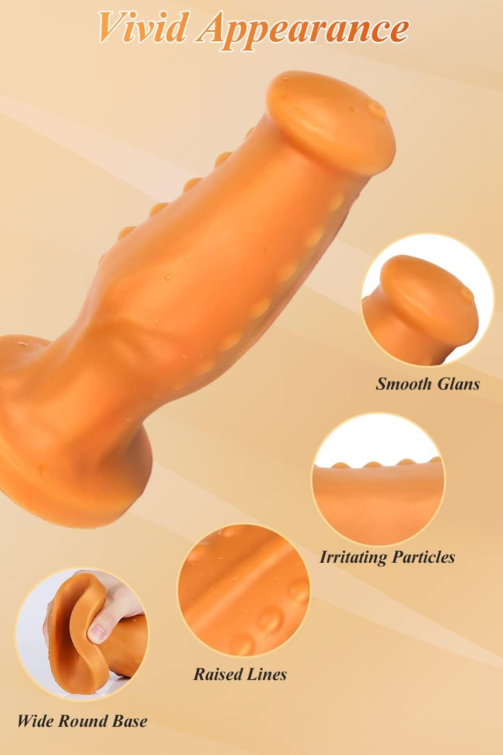Butt plug with strong suction cup, realistic dildo, soft liquid silicone vaginal prostate massage stimulation, for men and women sex factory